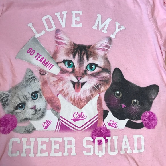 5 Justice long sleeve tees size 10 - Picture 2 of 8